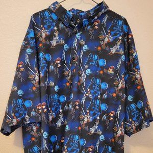 Men's RSVLTS Star Wars Tropical Shirt 4X
